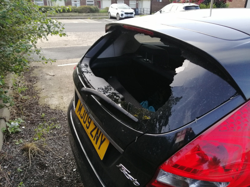 Other image for Concerns that car vandal will strike again